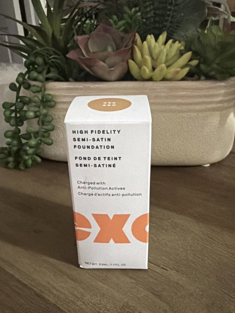 Exa High Fidelity Semi-Satin Foundation SEB 290 ~ 1.1 oz Medium Golden Undertone